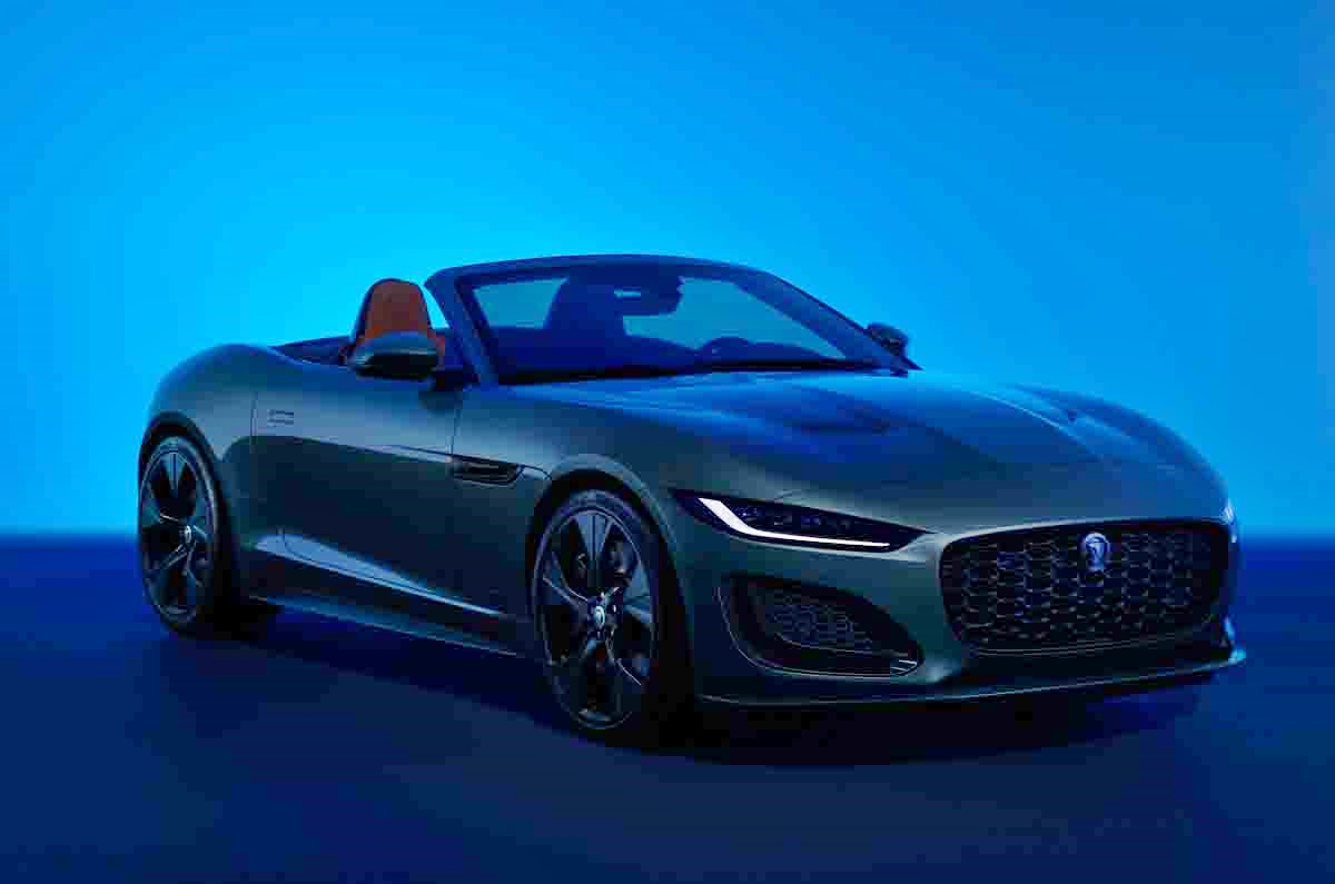 Jaguar F-Type 75 convertible front quarter 